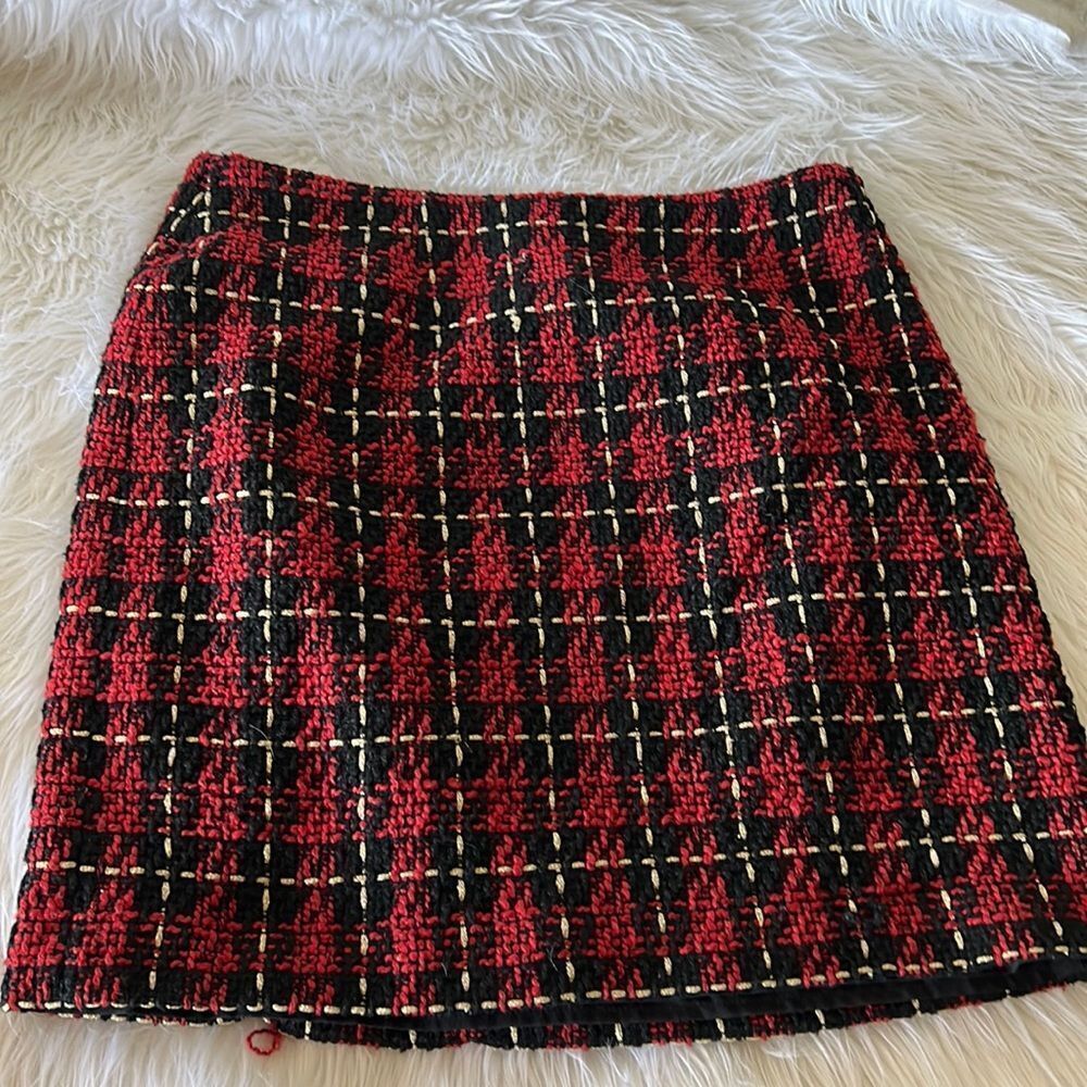 Vintage Boston Proper Plaid Skirt size 10